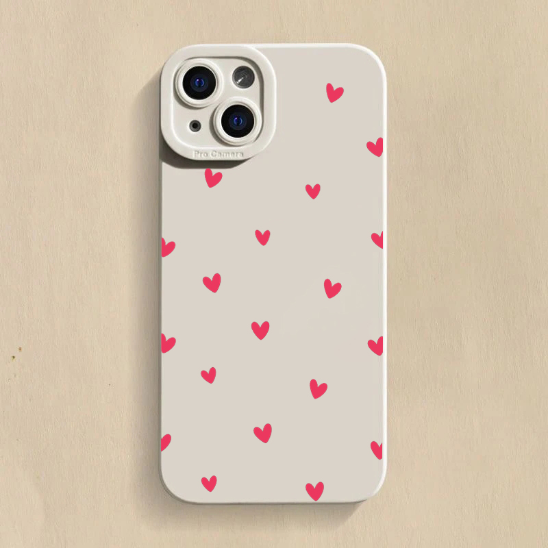 Zwarte Love Heart beschermhoes - Samsung Galaxy A55 recensie en prijs