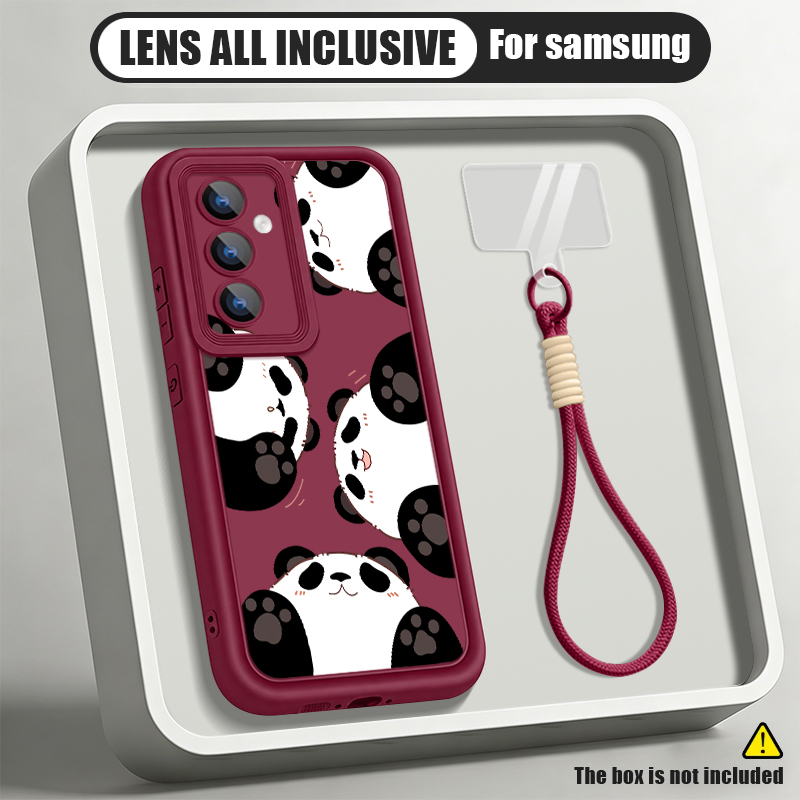 Cartoon Panda Patroon Lanyard  - Samsung Galaxy A55 recensie en prijs