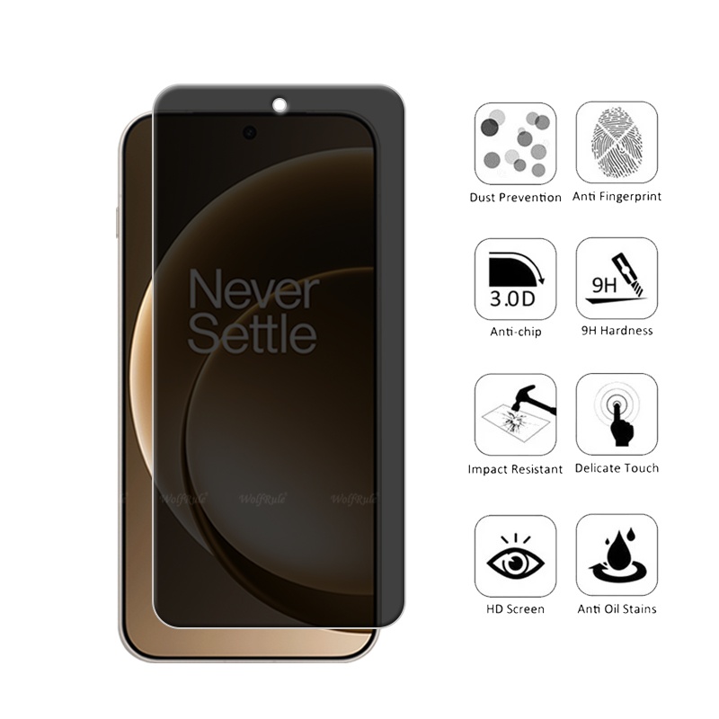 6in1 Voor Oneplus 15 Glas Onep - Privacy Screen Protector recensie en prijs