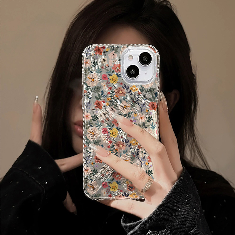 Kleurrijke bloemenprint hoesje - Realme C67 recensie en prijs
