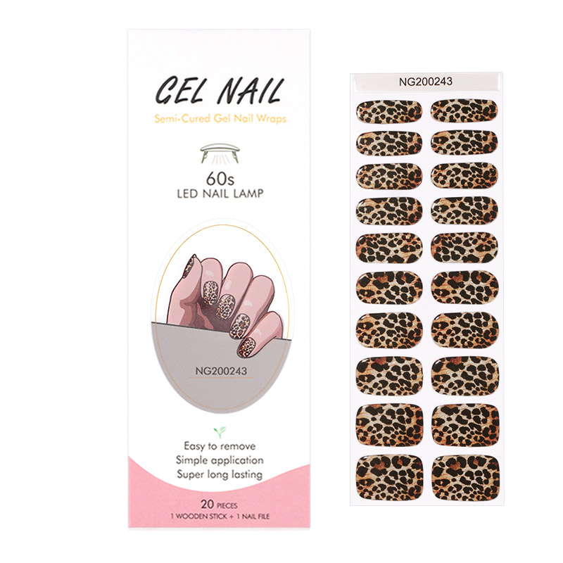 Huizi French Gel Nail Strips P - Full Cover Adhesive recensie en prijs